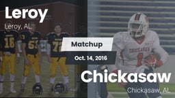 Matchup: Leroy vs. Chickasaw  2016