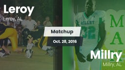 Matchup: Leroy vs. Millry  2016