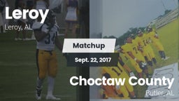Matchup: Leroy vs. Choctaw County  2017