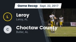 Recap: Leroy  vs. Choctaw County  2017