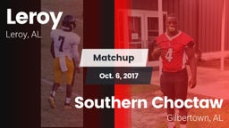 Matchup: Leroy vs. Southern Choctaw  2017