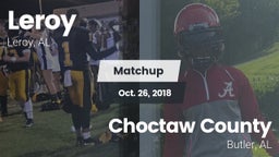 Matchup: Leroy vs. Choctaw County  2018