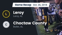 Recap: Leroy  vs. Choctaw County  2018