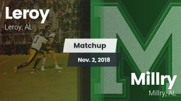 Matchup: Leroy vs. Millry  2018