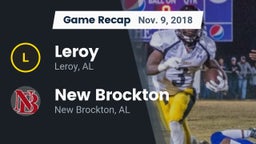 Recap: Leroy  vs. New Brockton  2018