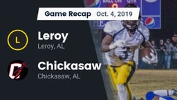 Recap: Leroy  vs. Chickasaw  2019