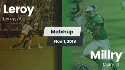 Matchup: Leroy vs. Millry  2019