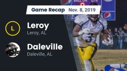Recap: Leroy  vs. Daleville  2019