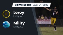 Recap: Leroy  vs. Millry  2020