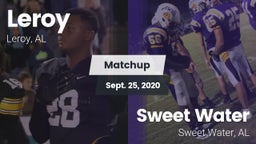 Matchup: Leroy vs. Sweet Water  2020