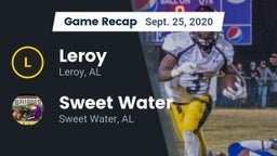 Recap: Leroy  vs. Sweet Water  2020