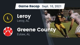 Recap: Leroy  vs. Greene County  2021