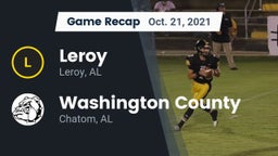 Recap: Leroy  vs. Washington County  2021