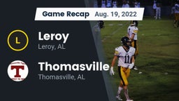 Recap: Leroy  vs. Thomasville  2022