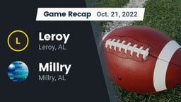 Recap: Leroy  vs. Millry  2022