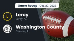 Recap: Leroy  vs. Washington County  2022