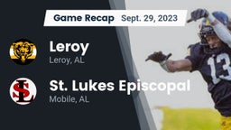 Recap: Leroy  vs. St. Lukes Episcopal  2023