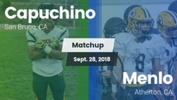 Matchup: Capuchino vs. Menlo  2018