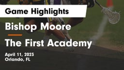 Bishop Moore  vs The First Academy Game Highlights - April 11, 2023