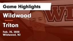 Wildwood  vs Triton  Game Highlights - Feb. 25, 2020