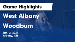 West Albany  vs Woodburn  Game Highlights - Jan. 2, 2024