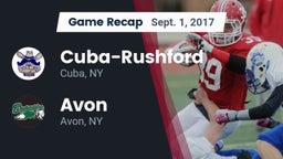 Recap: Cuba-Rushford  vs. Avon  2017