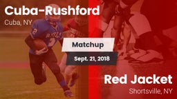 Matchup: Cuba-Rushford vs. Red Jacket  2018