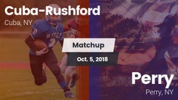 Matchup: Cuba-Rushford vs. Perry  2018