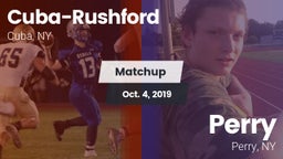 Matchup: Cuba-Rushford vs. Perry  2019