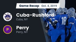 Recap: Cuba-Rushford  vs. Perry  2019