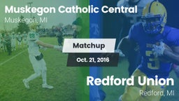 Matchup: Muskegon Catholic Ce vs. Redford Union  2016
