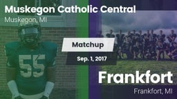 Matchup: Muskegon Catholic Ce vs. Frankfort  2016