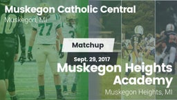 Matchup: Muskegon Catholic Ce vs. Muskegon Heights Academy 2016