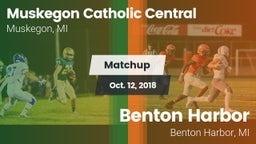 Matchup: Muskegon Catholic Ce vs. Benton Harbor  2018