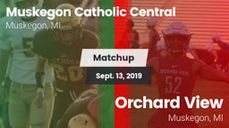 Matchup: Muskegon Catholic Ce vs. Orchard View  2019