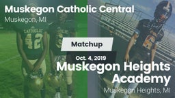 Matchup: Muskegon Catholic Ce vs. Muskegon Heights Academy 2019