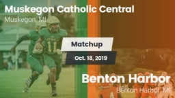 Matchup: Muskegon Catholic Ce vs. Benton Harbor  2019