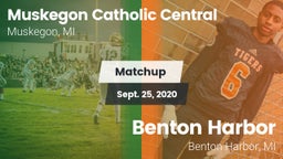 Matchup: Muskegon Catholic Ce vs. Benton Harbor  2020