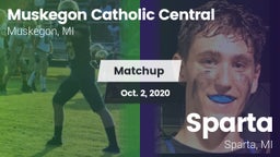 Matchup: Muskegon Catholic Ce vs. Sparta  2020