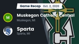 Recap: Muskegon Catholic Central  vs. Sparta  2020