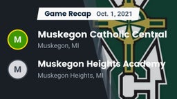 Recap: Muskegon Catholic Central  vs. Muskegon Heights Academy 2021