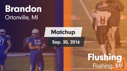 Matchup: Brandon vs. Flushing  2016