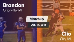 Matchup: Brandon vs. Clio  2016