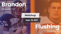 Matchup: Brandon vs. Flushing  2017