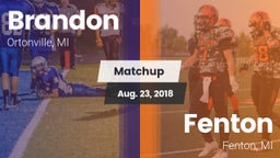 Matchup: Brandon vs. Fenton  2018