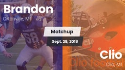 Matchup: Brandon vs. Clio  2018