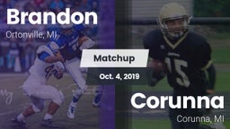 Matchup: Brandon vs. Corunna  2019