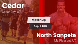 Matchup: Cedar City vs. North Sanpete  2017
