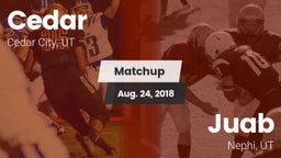 Matchup: Cedar City vs. Juab  2018