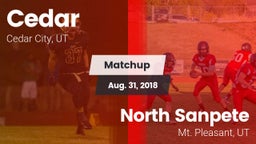 Matchup: Cedar City vs. North Sanpete  2018
